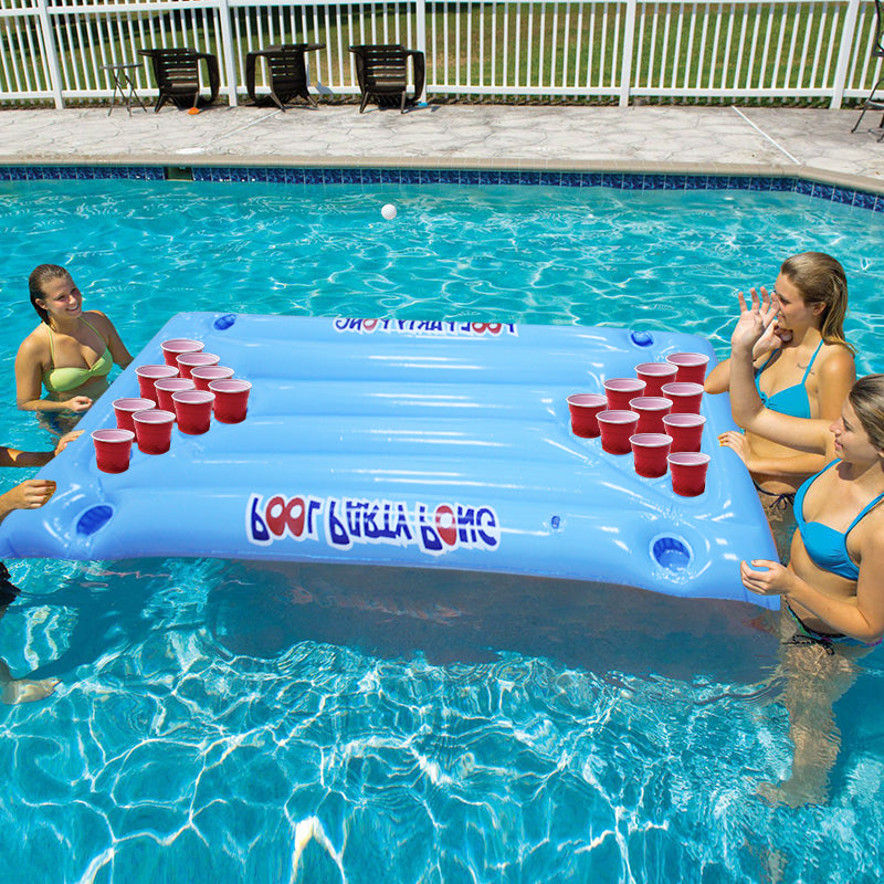 Beer Pong Pool Floats